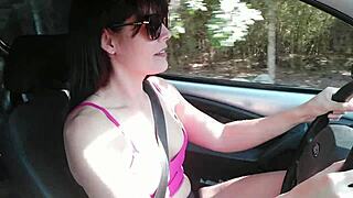 stopped a street stranger for directions then deepthroated his huge cock till cumshot in mouth