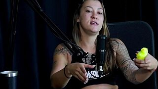Watch safada damiana's wild interview full of group humiliation lingerie toys and vovô moai