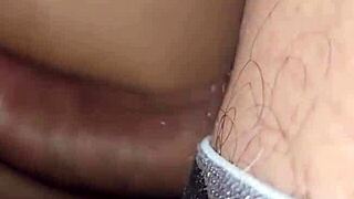 sharon white's petite tits bounce riding monster cock fantasy missionary