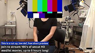backstage lilith rose blindfolded in latex gets slapped n spread wide