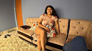 Stepbro gifts his thick hard cock in my new apartment!