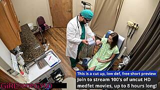 lilly jade's first gyno exam spreads ass pussy with gloves fingering closeup 😲🔥