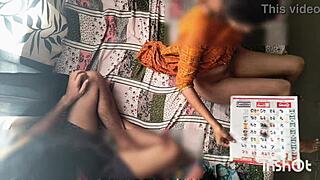 shaved my bhabhi's creamy pussy now watch me fuck her hard in the village!