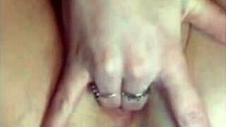 Little Red's Wet Flexible Pussy Fingers To Shaved Cum Peek