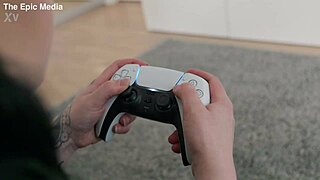 Epic Anal Pounding While Gaming On PlayStation 5 With Big Ass Curvy Slut
