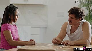 terminally ill guy enjoys super cute korean girl's hairy pussy licks till the end