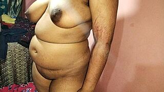 Desi Indian wife takes husband's hard anal pounding full gand chudai cream pie