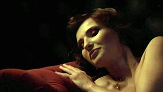 jeny smith's red corset stockings tease drives me wild with desire