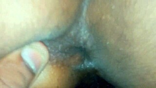 Indian Bhabhi's Tight Ass Pounded Doggy Style Hard