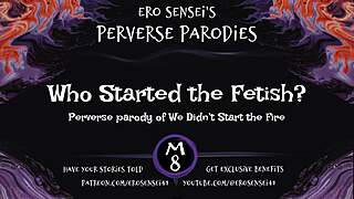 Who sparked the fetish music parody craze?