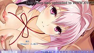 Captive winged doll east kegasaki yuno dances lewd backstage bound big tits