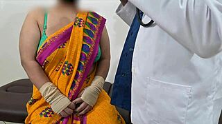 Doctor Grabs Telugu Aunty's Juicy Boobs Checkup!
