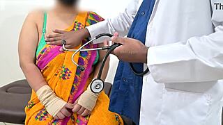Doctor Grabs Telugu Aunty's Juicy Boobs Checkup!
