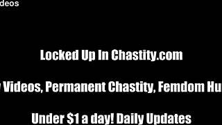 mandy taylor locks your cock in chastity forever
