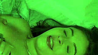 young latina brunette chokes on maximo garcia's monster cock before face cumshot