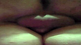 chubby couple's pumped pussy creampie pounding session