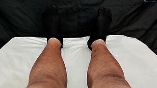 i caught my wife using a toy cuz my cock's too small but she sucks it good