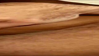 Little 18+ beauty gets surprisingly excited during her cozy home hangout