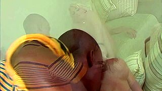 fucking blonde milf stacy thorn in lingerie heels doggystyle deepthroat gaping ass