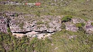 couple fucks publicly on chapada diamantina trail homemade