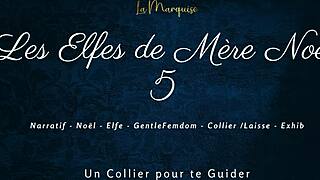 french femdom elves dirty talk leash control noel mere