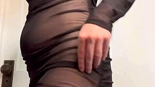 ellie rowyn dances teasing in sheer dress, im so hooked!
