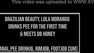 Lola Morango Gulps Pee First Time Gaping Anal Dry