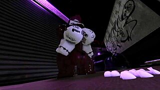 Jane Doe dances in night club deepthroats big black cock rough interracial creampie