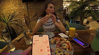 he grabbed my vibrator on our date and made my pussy explode in public orgasms