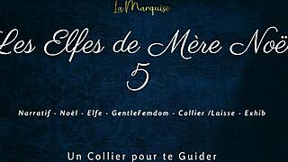 french femdom elves dirty talk leash control noel mere