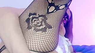 mexican stepmom's huge cameltoe ripped for stepson double vaginal drip 💦🇲🇽😈