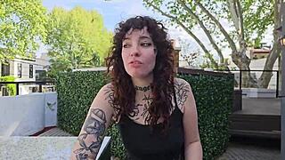 friends with benefits fuck tall tattooed latina cowgirl to facial cumshot
