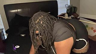 ebony bbw cheating wife slut gets fucked rough like real doll part 1