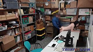 huge tits teen 18+ squirts on lp officer at work 💦😈🔥