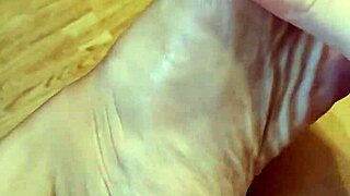 OILED FEET MASSAGE DRIVES FOOT FETISH WILD!