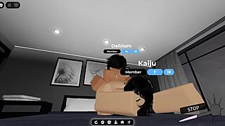 Roblox slut loses virginity doggystyle to friend while boyfriend plays