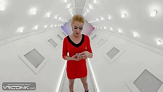 vr conk blonde commander rides pov anal creampie in star trek cosplay parody banging