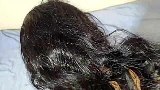 Indian wife Lalita Singh's tight pussy gets bedroom railed by stepbrother