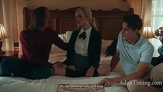 WHAT IF TWO STEPBROS EXORCISE A PETITE BLONDE VIRGIN WITH DOUBLE ANAL CREAMPIE DEMONS?!