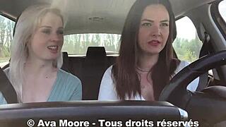 what if a lucky guy gets deepthroated by two public sluts roadside until they drain his balls dry?