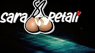 sara retali rides jax slayher huge black cock squirts after anal