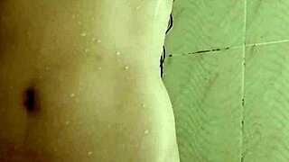 college latina teen caught shower masturbating wet pussy