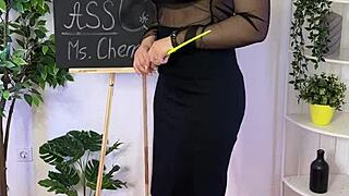 i love spanking my curvy lingerie ass in heels and stockings solo