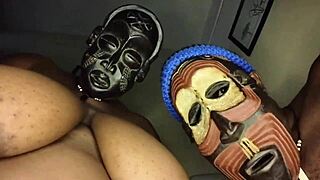 i'm fucking this kenyan church slut bareback doggystyle pov