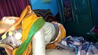 desi wife in maid outfit rides my cock hardcore hotel quickie creampie