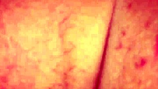 Fat juicy ass wakes to pink pussy fingering POV