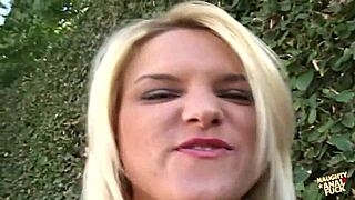 Wanna see a big tit blonde deepthroat cock then suck it from her gaping asshole before riding? 