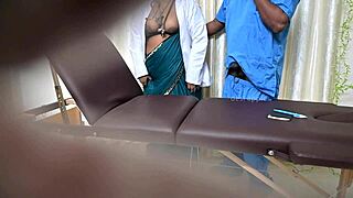 doctor catches sneaky nurse getting fucked hard right in clinic