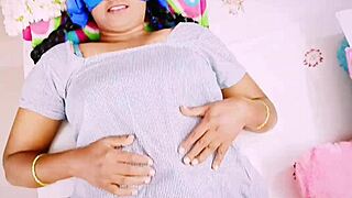 School Girl's First Tight Pussy Fuck with Big Natural Tits Bouncing and Dirty Telugu Talks