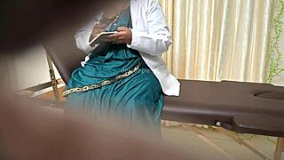 doctor catches sneaky nurse getting fucked hard right in clinic